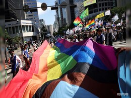 Thousands Rally In South Korea For Pride Celebrations Despite Ban On Usual Venue Thousands Rally In South Korea For Pride Celebrations Despite Ban On Usual Venue