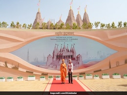 "Symbol Of India-UAE Friendship": S Jaishankar Visits Abu Dhabi's Hindu Temple "Symbol Of India-UAE Friendship": S Jaishankar Visits Abu Dhabi's Hindu Temple