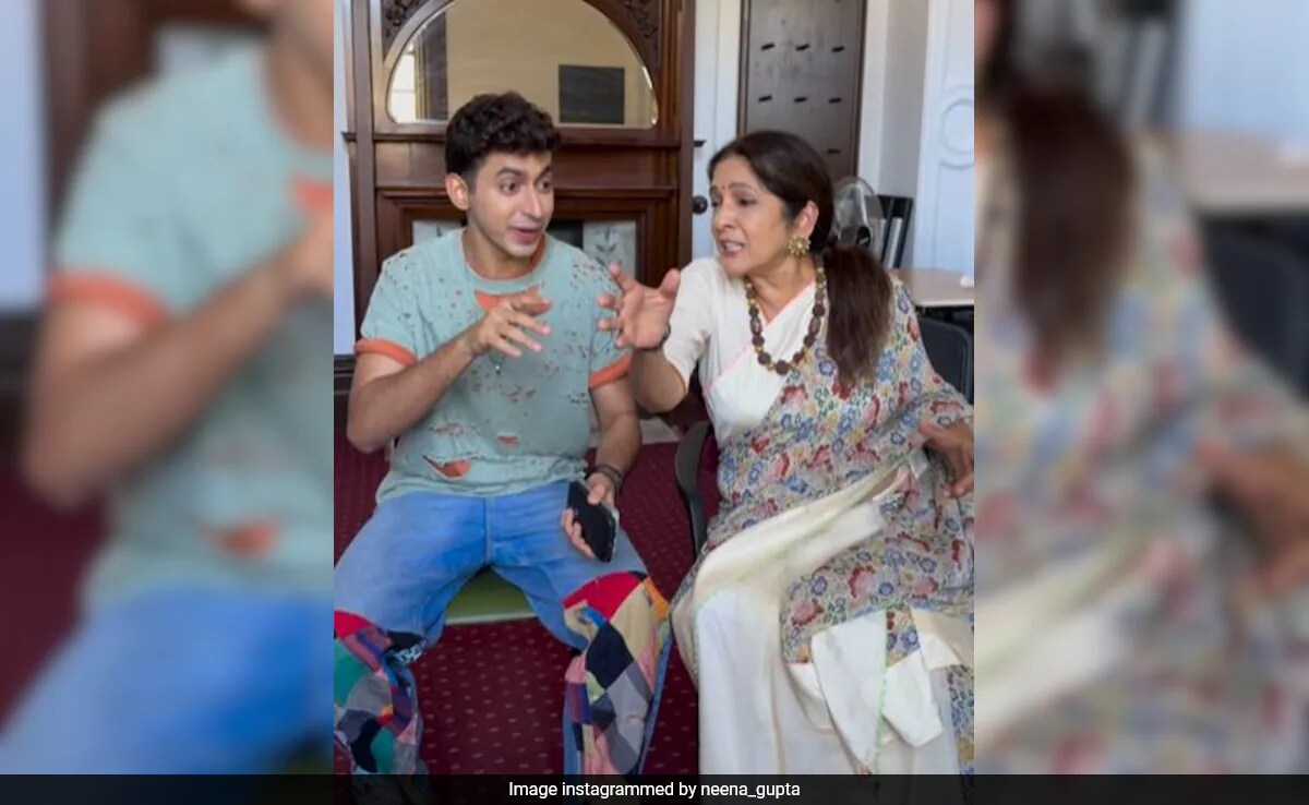 Watch: Neena Gupta Sets The Party Mood With "Retro Indian" Rap