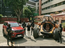 Anand Mahindra Test Drives 'Bujji', The 6,000 Kg Vehicle Used In <i>Kalki 2898 AD</i> Anand Mahindra Test Drives 'Bujji', The 6,000 Kg Vehicle Used In <i>Kalki 2898 AD</i>