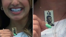 Pak Woman Wearing Virat Kohli Pendant During T20 World Cup Match Is Viral