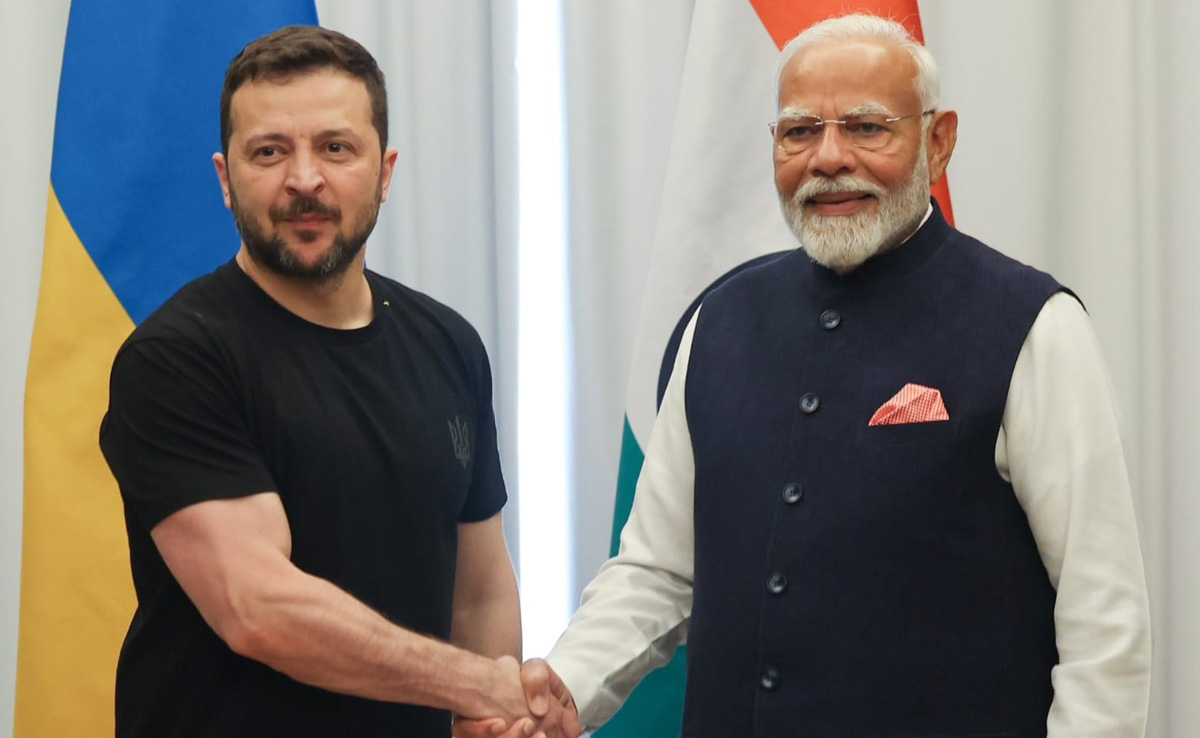 Ahead Of PM Modi's Meeting With Putin In China, A Phone Call From Zelensky