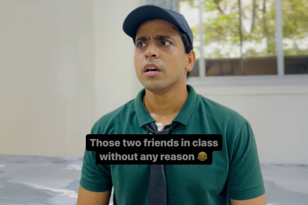 Abhijeet Kain's Reel About School Day Will Give You Giggles