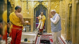 PM Modi Attends Ganga Aarti, Offers Prayers At Kashi Temple In UP