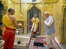 'Ganga Aarti', Temple Visit: PM Modi's 1st Varanasi Visit After Poll Win In Pics 'Ganga Aarti', Temple Visit: PM Modi's 1st Varanasi Visit After Poll Win In Pics