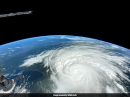 A Hurricane's Eye Covers Part Of Atlantic Ocean In NASA's Satellite Pic A Hurricane's Eye Covers Part Of Atlantic Ocean In NASA's Satellite Pic