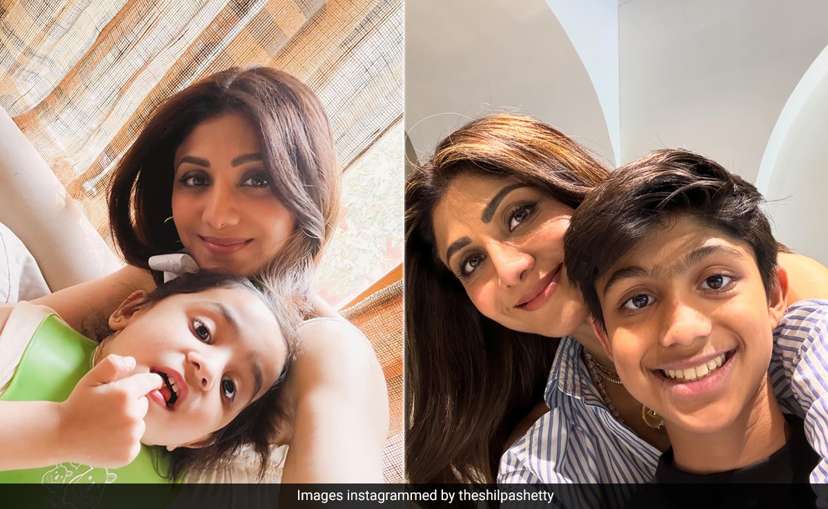 The Reason Behind Shilpa Shetty's Smile Is A Bonding Beach Day With Her Kids