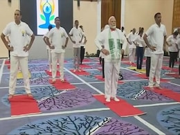 PM Modi Leads Yoga Session In Srinagar To Mark 10th International Yoga Day PM Modi Leads Yoga Session In Srinagar To Mark 10th International Yoga Day