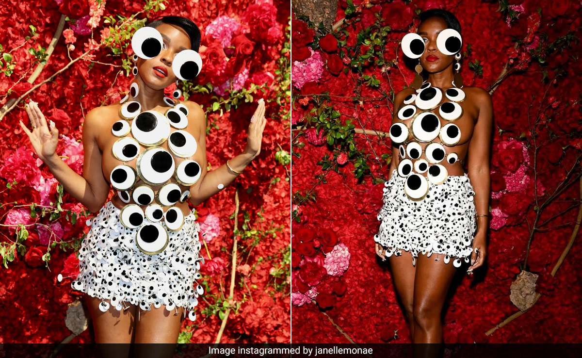 With All Eyes On Janelle Monae's Eye-Conic Ensemble, Who Would Look Anywhere Else