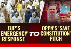 BJP'S 'Emergency' Response Against Opposition's Save Constitution Pitch BJP'S 'Emergency' Response Against Opposition's Save Constitution Pitch