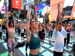 From New York To Shanghai, How Yoga Day Was Celebrated Across The Globe From New York To Shanghai, How Yoga Day Was Celebrated Across The Globe