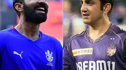 "Laziest Athlete I've Ever Seen": Even Gautam Gambhir Cannot Stop Laughing On Dinesh Karthik's 'Charge'