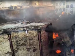 Fire Breaks Out In Delhi's Chandni Chowk Market, 30 Engines Rushed To Spot Fire Breaks Out In Delhi's Chandni Chowk Market, 30 Engines Rushed To Spot