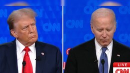 Video: Joe Biden's 'Freeze Moment' In Showdown Over Medicare With Trump
