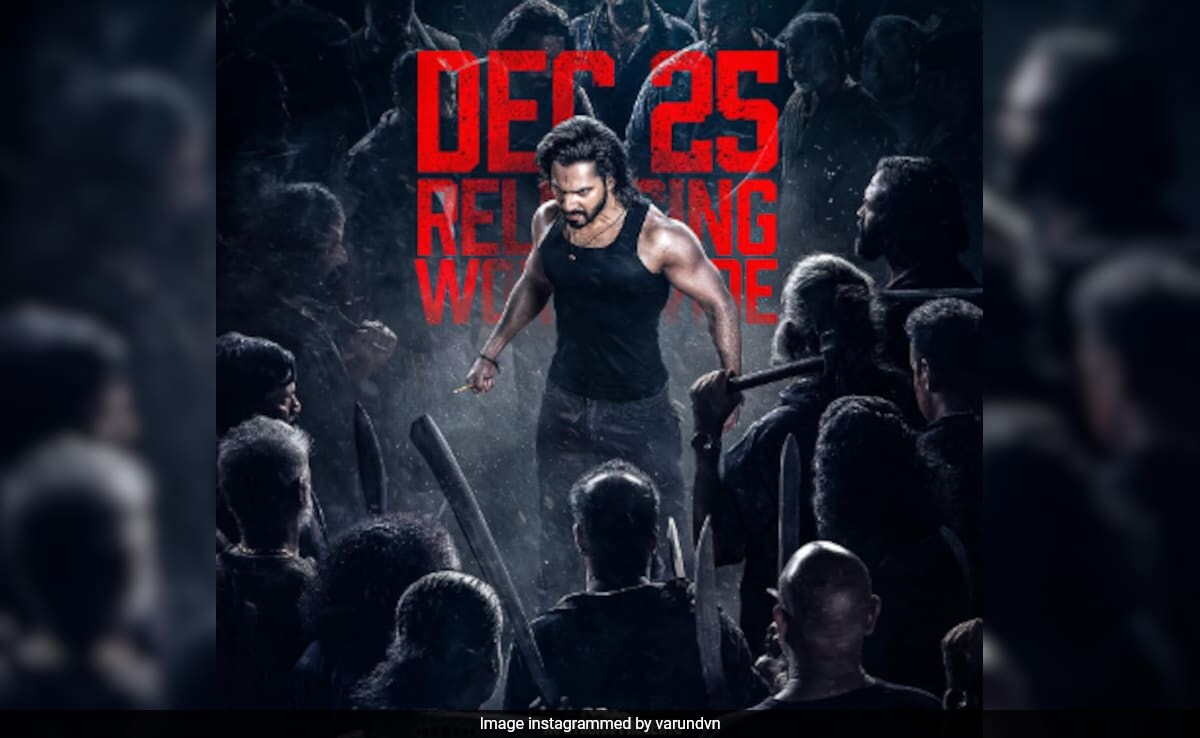 <i>Baby John</i> New Poster: One Man Army Varun Dhawan  vs The World