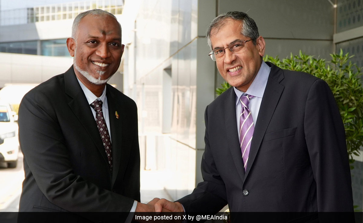 Amid Strained Ties, Maldives President In Delhi For PM Modi's Swearing-In