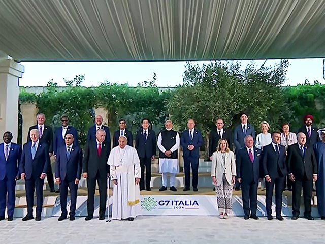 PM's Mega Outreach At G7, Meets Zelensky, Meloni, Macron And Pope