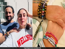 Kareena Kapoor Lets Her "Better Together" Bracelet Do All The Talking. Bonus - Saif Ali Khan Kareena Kapoor Lets Her "Better Together" Bracelet Do All The Talking. Bonus - Saif Ali Khan