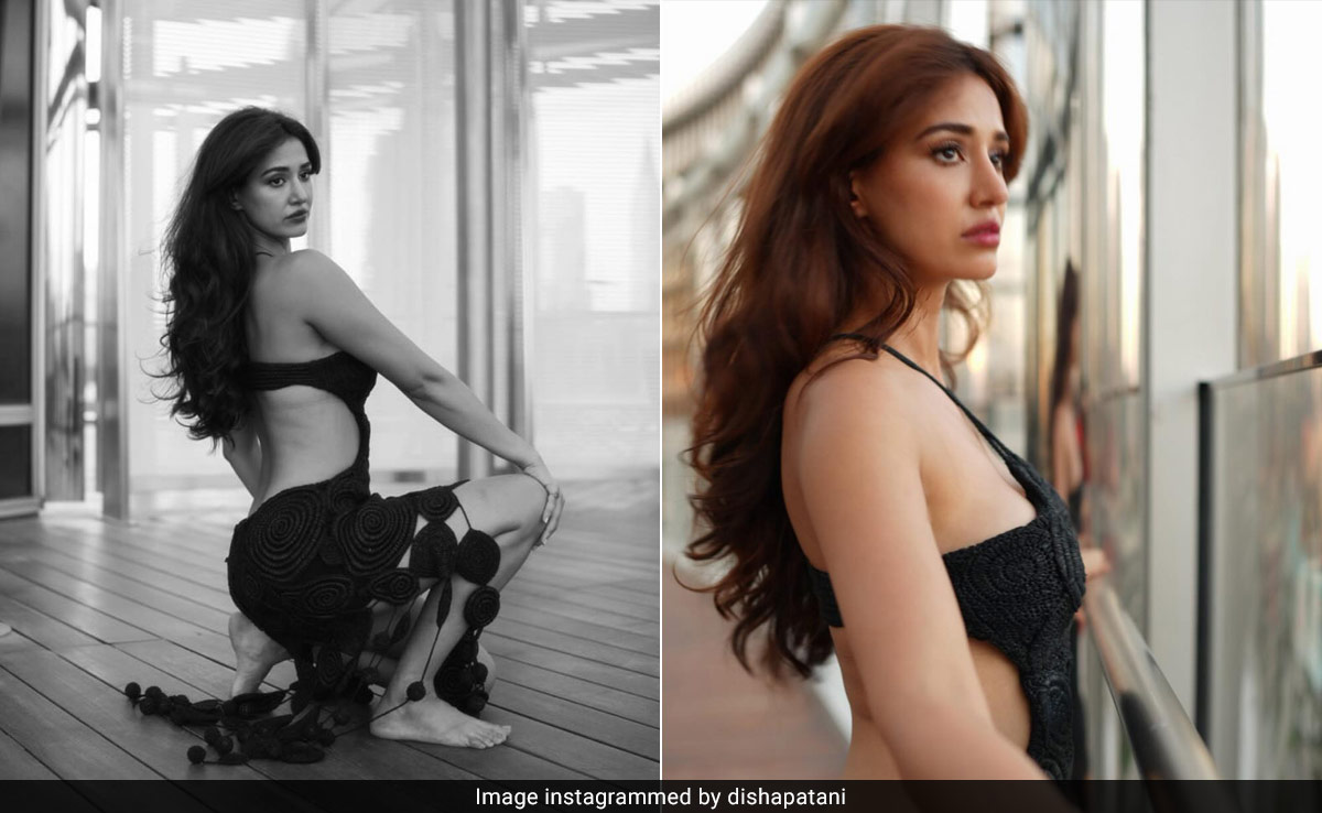 The Black Cutout Dress Fever Is Here To Stay For Disha Patani
