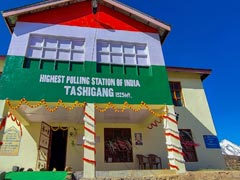 Photos: Voting On At World's Highest Polling Station - At 15,256 Feet