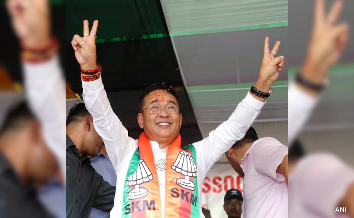 SKM Chief PS Tamang Stakes Claim To Form Government In Sikkim After Big Win
