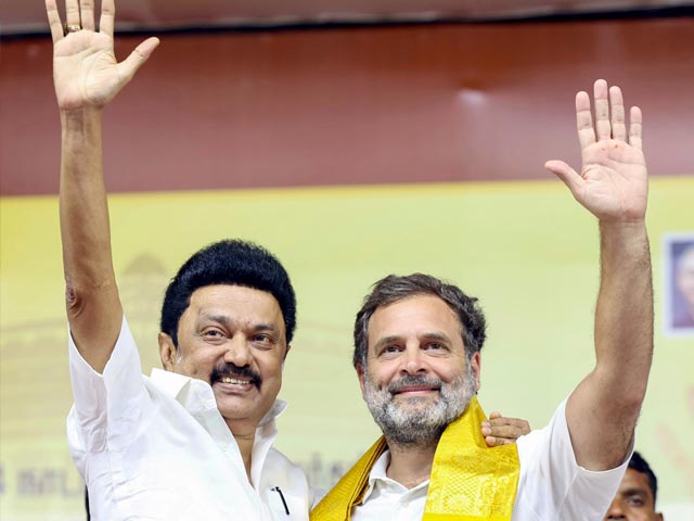 Rahul Gandhi Heralded Clean Sweep In Tamil Nadu: MK Stalin