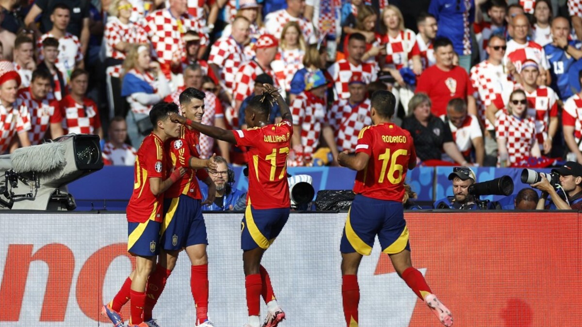 Euro 2024, Spain vs Croatia LIVE Updates: Alvaro Morata, Fabian Ruiz Score In Quick Succession | ESP 2-0 CRO | Football News Euro 2024, Spain vs Croatia LIVE Updates: Alvaro Morata, Fabian Ruiz Score In Quick Succession | ESP 2-0 CRO | Football News