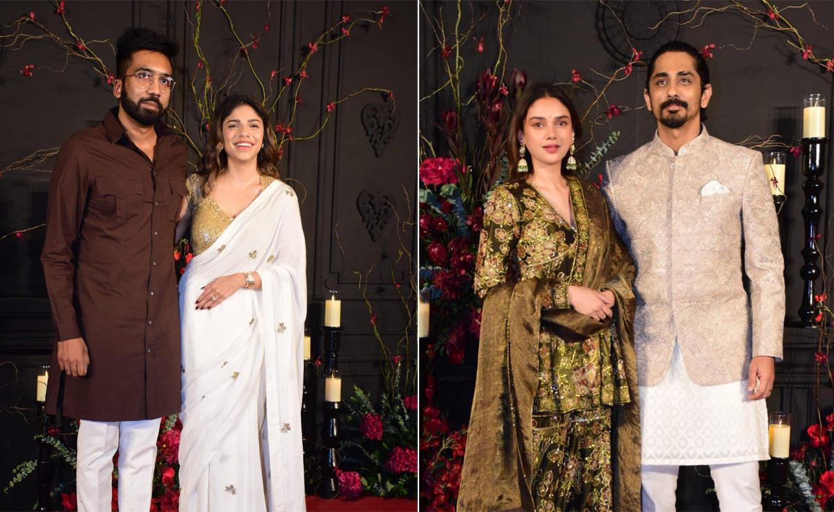 Aditi Rao Hydari, Sharmin Segal And Team <i>Heeramandi</i> Lit Up Sonakshi Sinha-Zaheer Iqbal's Wedding Reception