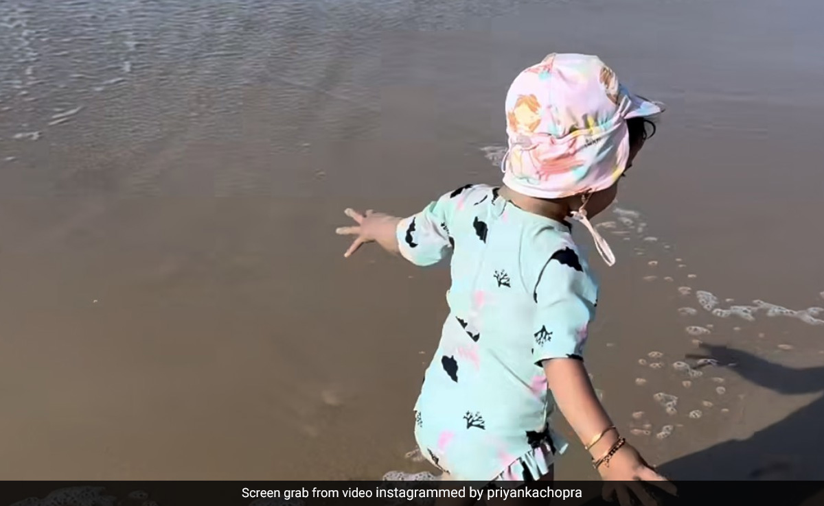 Priyanka Chopra And Daughter Malti Marie's Beach Day Is What Summer Holidays Are Made Of