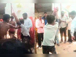 दो बच्चों को पेड़ से बांधकर बेरहमी से पीटा, मां बोली-बकरा चोरी के शक में जबरन घर से उठा ले गए