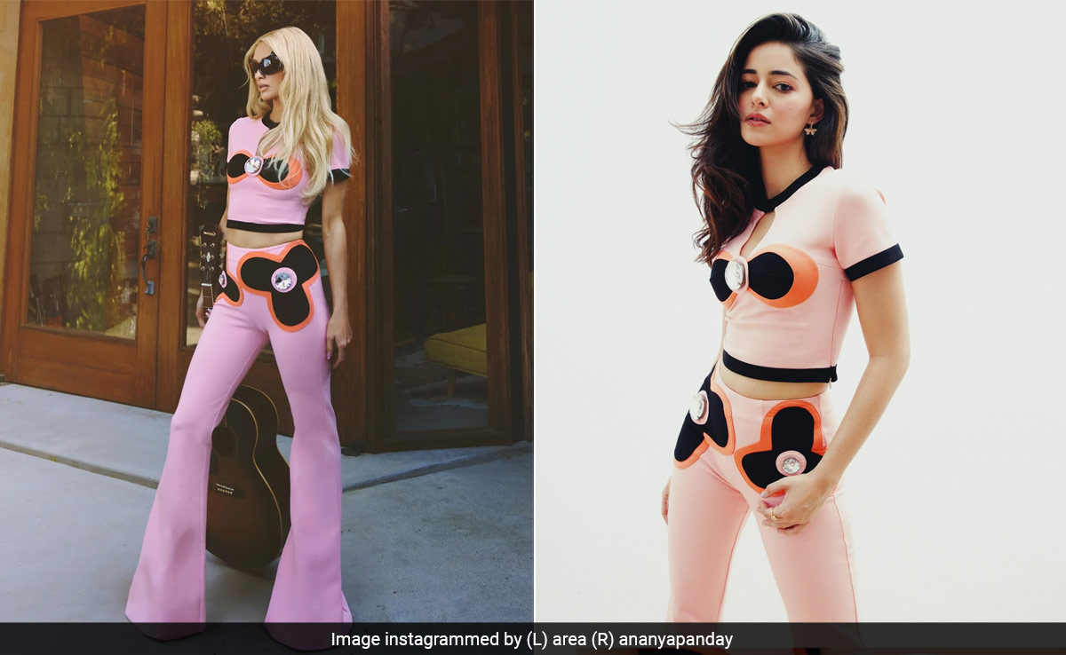 Ananya Panday Or Paris Hilton: Whose Floral Printed Rs 69,000 Area Co-Ord Set Look Is More Stylish?