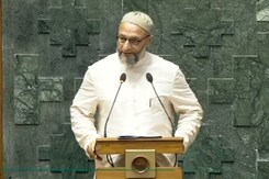 Asaduddin Owaisi Defends 'Jai Palestine' Remark During Oath Which Was Expunged Asaduddin Owaisi Defends 'Jai Palestine' Remark During Oath Which Was Expunged
