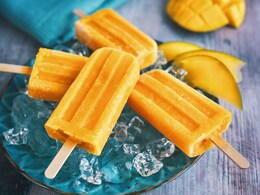 Looking For A Guilt-Free Summer Treat? Treat Yourself To These High-Protein Mango Popsicles
