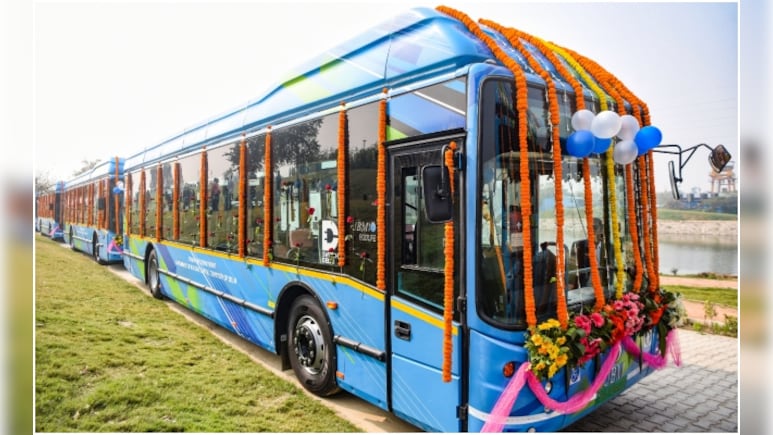 जयपुर-भीलवाड़ा में 16 नई E-Bus शुरू, राजस्थान में 1,000 के पार हुआ आंकड़ा