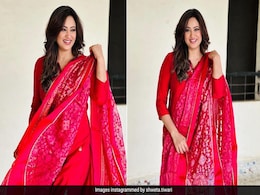 You Can Spot Shweta Tiwari From A Mile Away Thanks To Her Chic Bright Pink Salwar Suit You Can Spot Shweta Tiwari From A Mile Away Thanks To Her Chic Bright Pink Salwar Suit