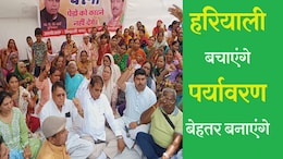 Protest News: विधायक-मंत्री के बंगलों के लिए पेड़ नहीं कटने देंगे! हरियाली के लिए महिलाओं का अनोखा प्रदर्शन
