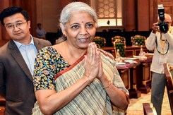 Finance Minister Nirmala Sitharaman Chairs GST Council Meeting In Delhi Finance Minister Nirmala Sitharaman Chairs GST Council Meeting In Delhi