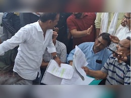 नवनिर्वाचित खासदाराच्या भावाचा प्रताप,अधिकाऱ्याला शिवीगाळ करून मारहाण