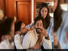 Navya Naveli Nanda And Brother Agastya's Fam-Jam. That's It. That's The Post Navya Naveli Nanda And Brother Agastya's Fam-Jam. That's It. That's The Post