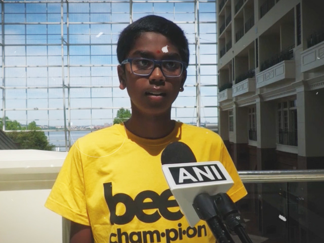 Indian American Student Who Memorised 80 Per Cent Of Bhagavad Gita, Wins National Spelling Bee