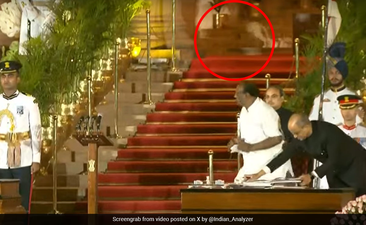 Delhi Police Ends Wild Talk About "Mysterious Animal" At Oath Ceremony
