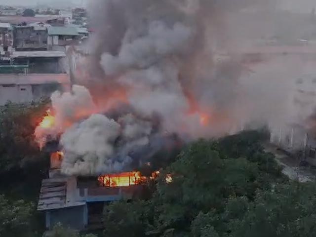 Fire Breaks Out Near Manipur Secretariat Complex Close To Chief Minister's House