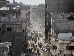 US Gaza Aid Pier Hit By Multiple Setbacks Due To Bad Weather US Gaza Aid Pier Hit By Multiple Setbacks Due To Bad Weather