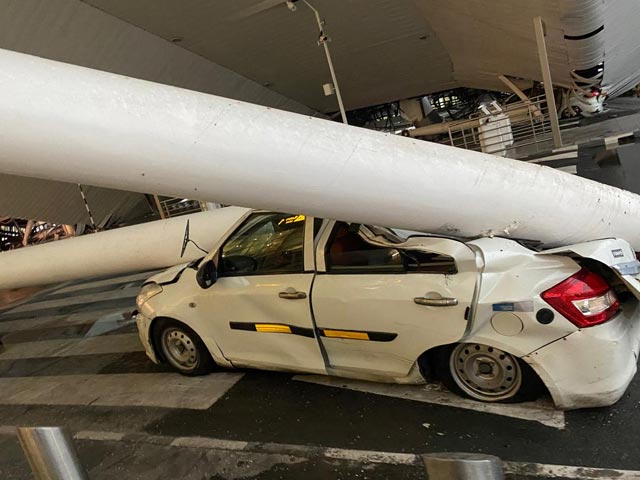 Delhi Airport Terminal 1 Stops Ops After Roof Collapses, 6 Injured