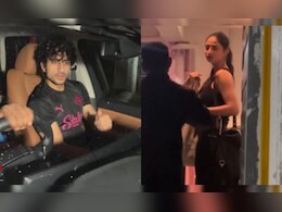 Amid Dating Rumours, Palak Tiwari Pictured At Ibrahim Ali Khan's Residence