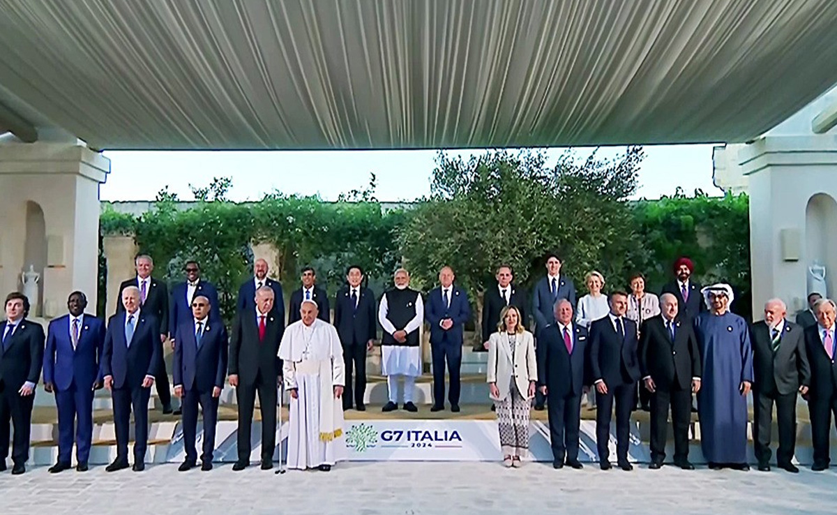 G7 Summit Live Updates: PM Modi In Italy For G7 Meet, Holds Talks With World Leaders