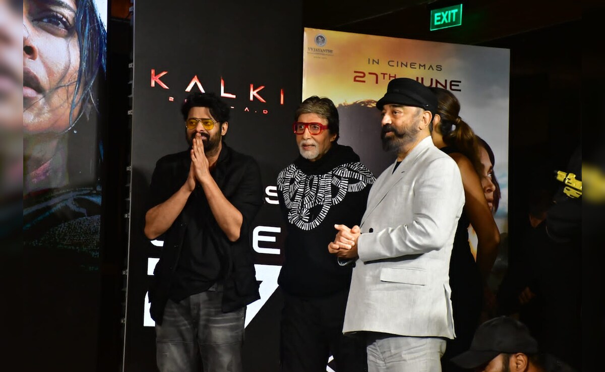 Amitabh Bachchan Teases Prabhas At <i>Kalki 2898 - AD</i> Event: "We Touch Each Other's Feet"