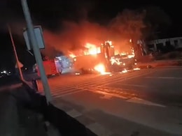 13 Students Injured After Picnic Bus Catches Fire In Tripura 13 Students Injured After Picnic Bus Catches Fire In Tripura