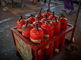 UP Man Killed As Fire Extinguisher Explodes During Refilling UP Man Killed As Fire Extinguisher Explodes During Refilling