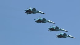 Russian SU-34 Bomber Crashes In Caucasus, Crew Killed: Report